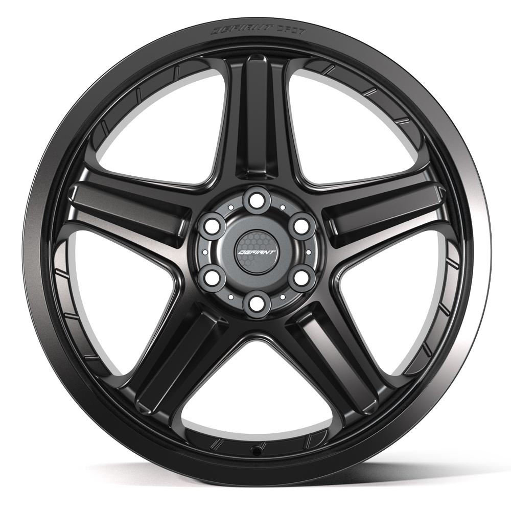 DEFIANT DF07 Wheels - Satin Black