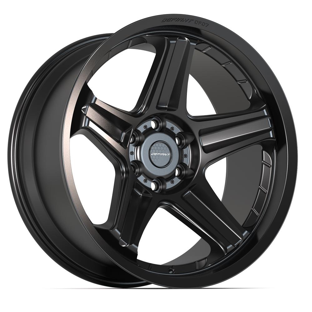 DEFIANT DF07 Wheels - Satin Black