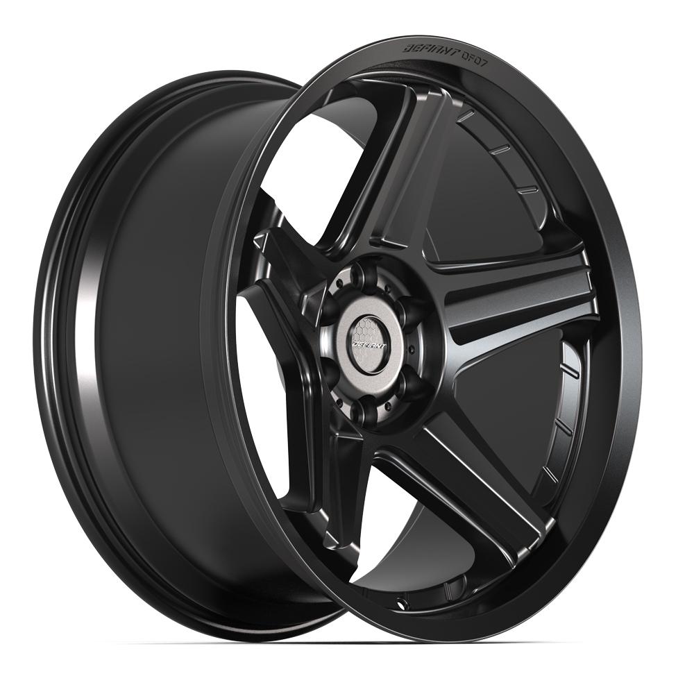 DEFIANT DF07 Wheels - Satin Black
