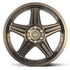 DEFIANT DF07 Wheels - Satin Bronze