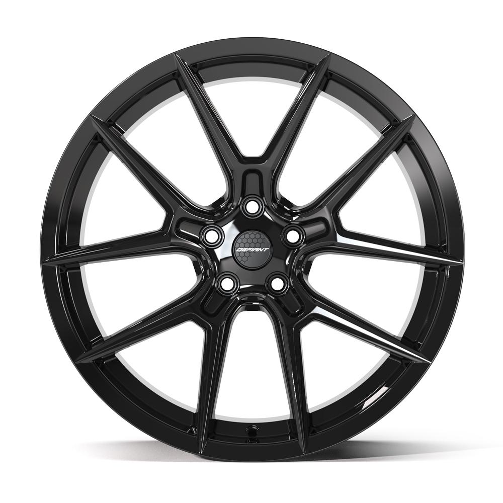 DEFIANT DF08 Wheels - Gloss Black