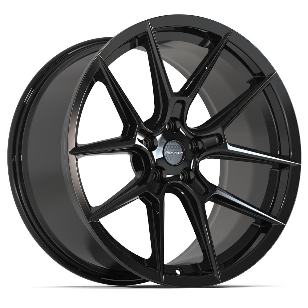 DEFIANT DF08 Wheels - Gloss Black