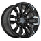 DEFIANT DF15A Wheels - Gloss Black