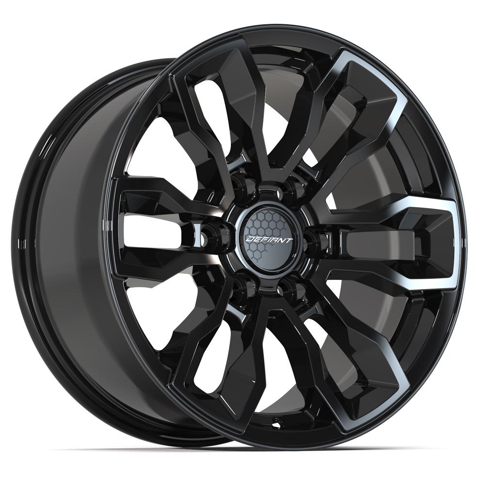 DEFIANT DF15B Wheels - Gloss Black