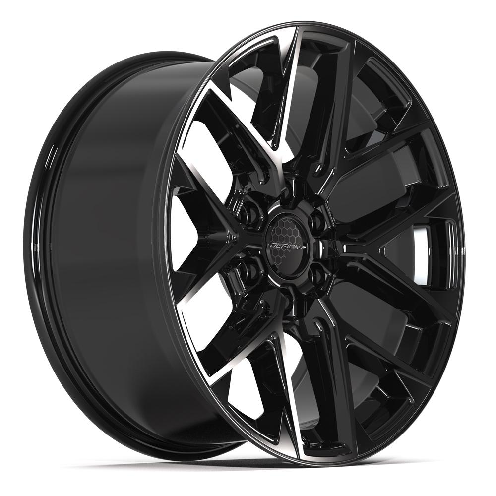 DEFIANT DF17A Wheels - Gloss Black