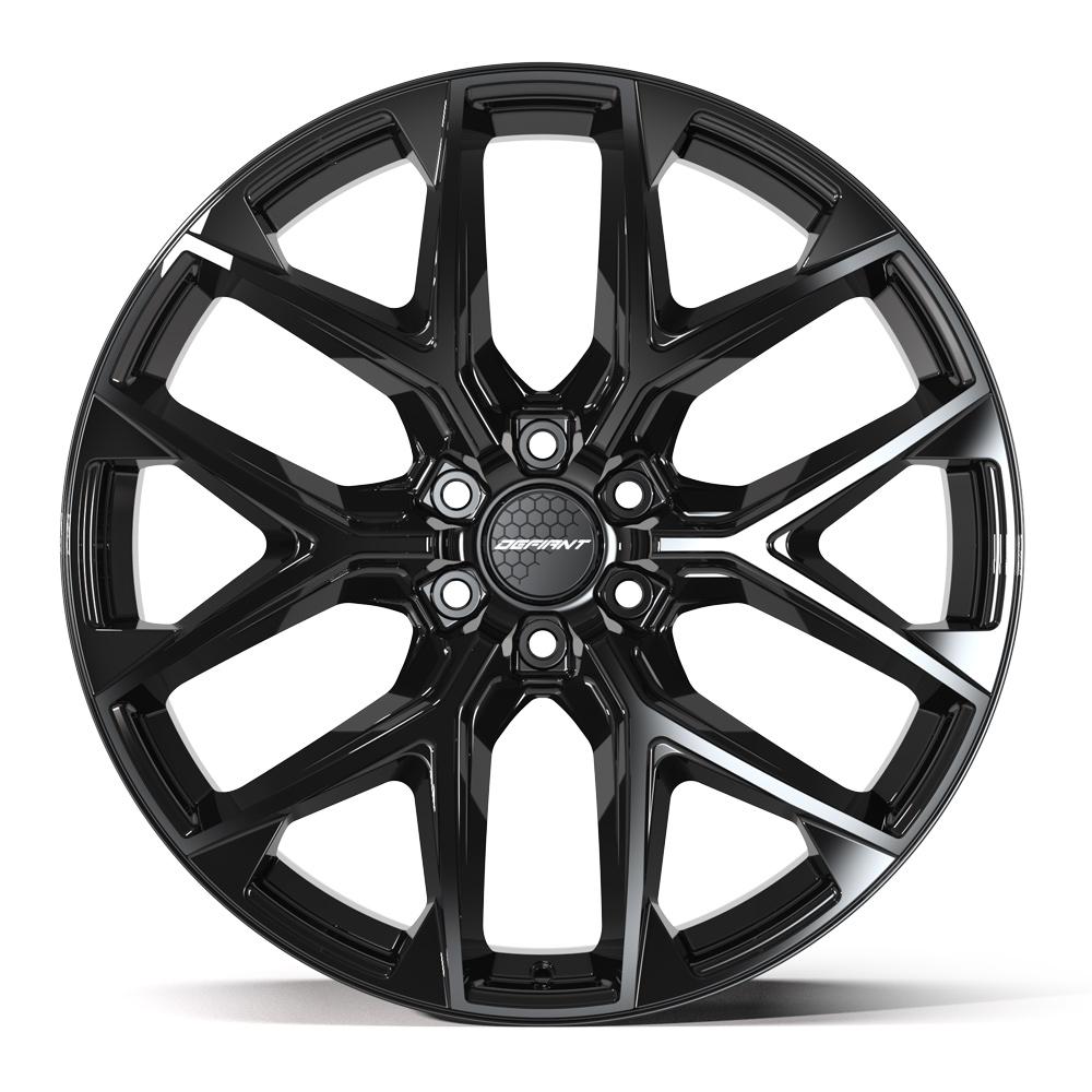 DEFIANT DF17A Wheels - Gloss Black