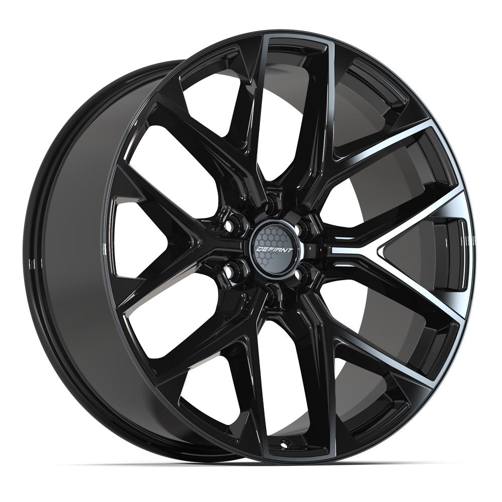 DEFIANT DF17A Wheels - Gloss Black