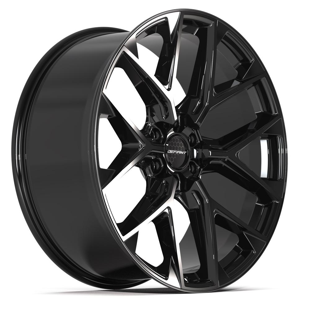 DEFIANT DF17A Wheels - Gloss Black