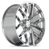 DEFIANT DF17A Wheels - Chrome