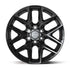DEFIANT DF17B Wheels - Gloss Black