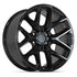 DEFIANT DF17B Wheels - Gloss Black