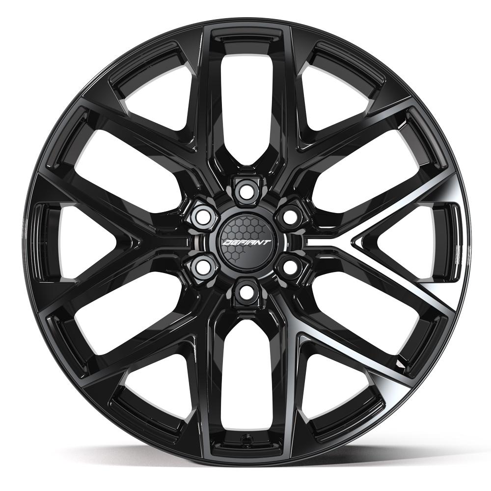 DEFIANT DF17B Wheels - Gloss Black