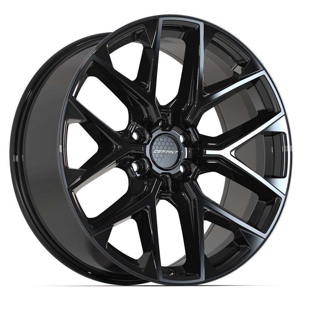 DEFIANT DF17B Wheels - Gloss Black