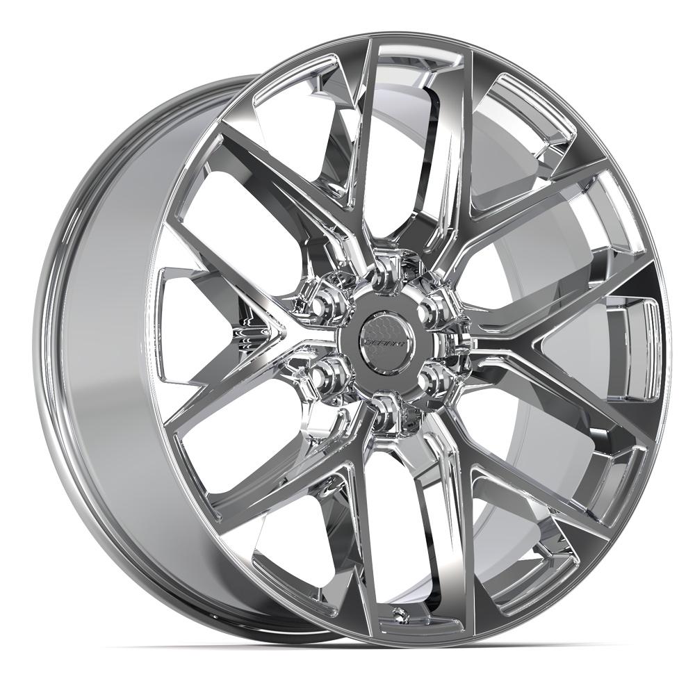 DEFIANT DF17B Wheels - Chrome
