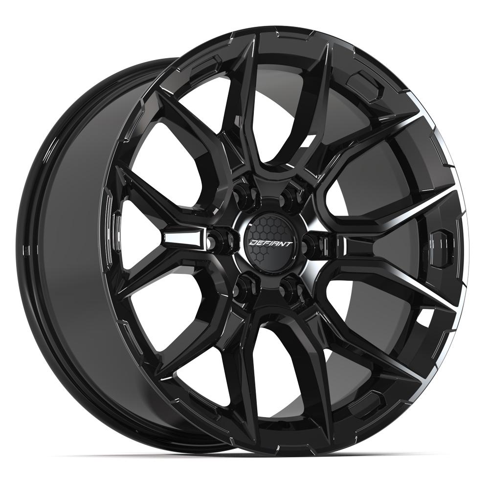 DEFIANT DF18A Wheels - Gloss Black