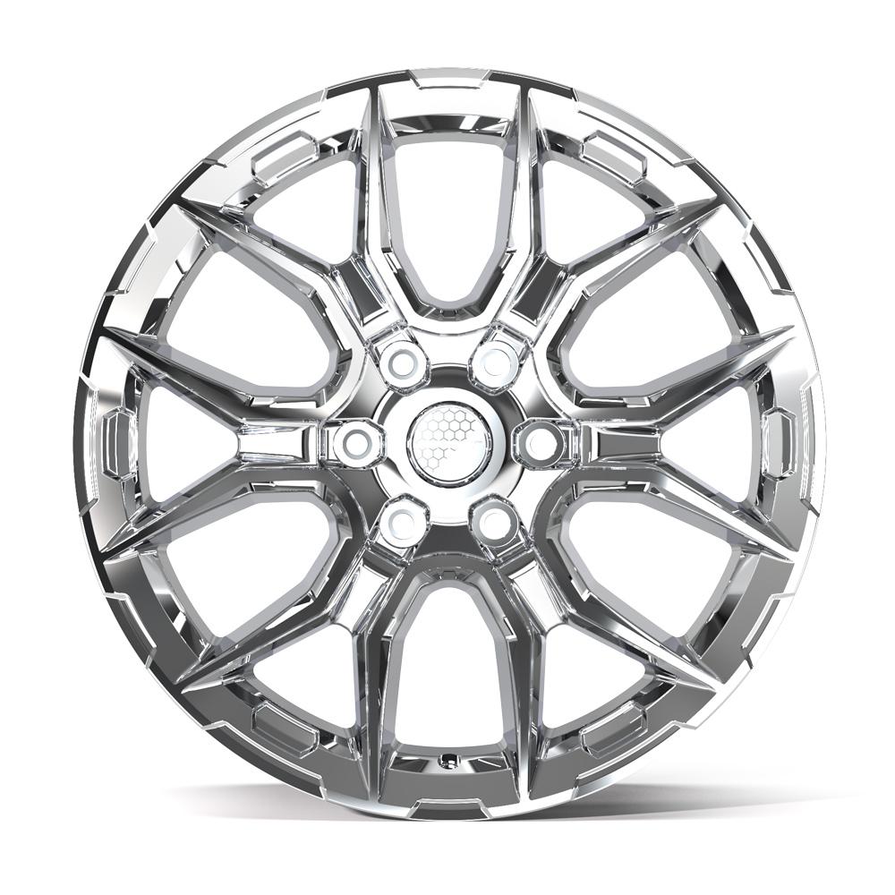 DEFIANT DF18A Wheels - Chrome
