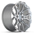 DEFIANT DF18A Wheels - Gloss Silver Machined
