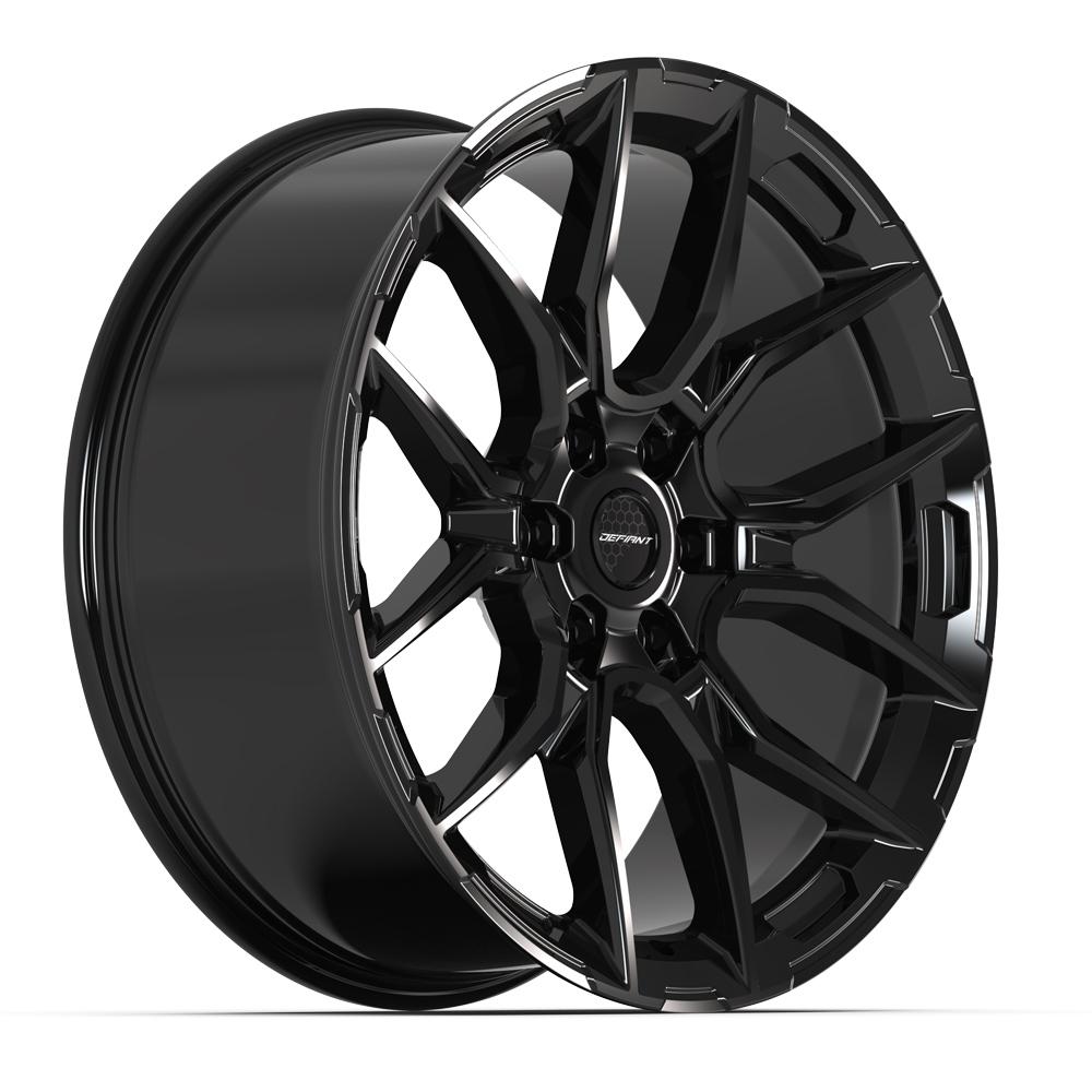 DEFIANT DF18A Wheels - Gloss Black