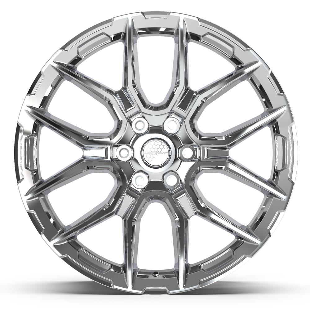 DEFIANT DF18A Wheels - Chrome