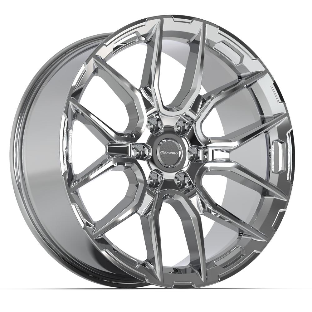 DEFIANT DF18A Wheels - Chrome