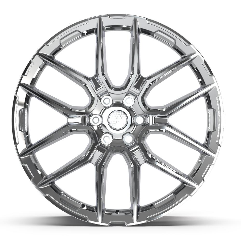 DEFIANT DF18A Wheels - Chrome