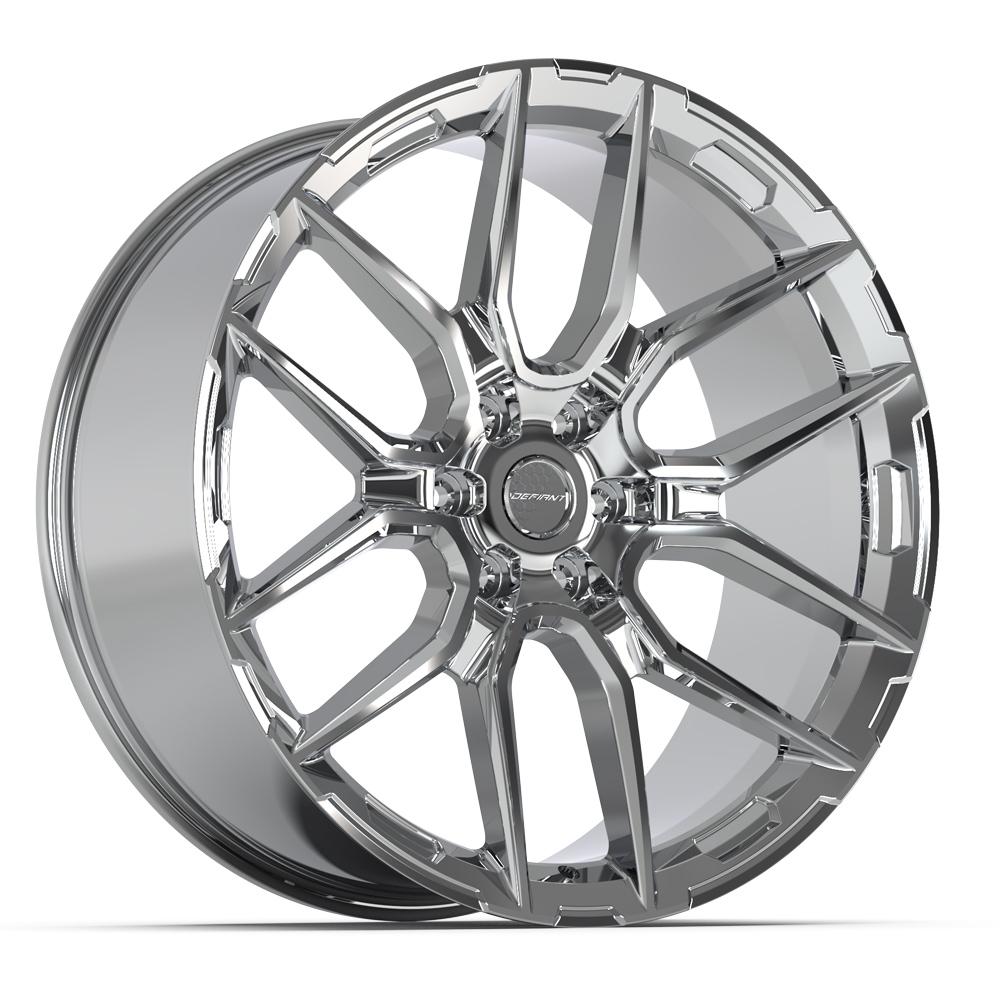DEFIANT DF18A Wheels - Chrome