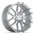 DEFIANT DF18A Wheels - Gloss Silver Machined