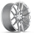 DEFIANT DF18A Wheels - Gloss Silver Machined