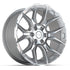 DEFIANT DF18C Wheels - Gloss Silver Machined