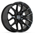 DEFIANT DF18C Wheels - Gloss Black