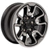 OE DG55 Wheels - Satin Black with Polished Face