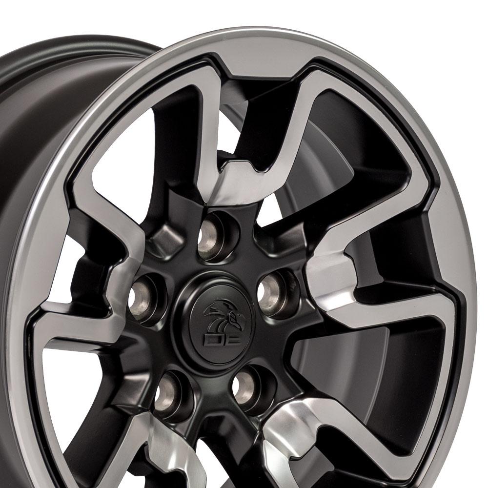 OE DG55 Wheels - Satin Black with Polished Face