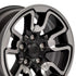 OE DG55 Wheels - Satin Black with Polished Face