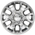 OE DG66 Wheels - Gloss Hyper Silver with Chrome Insert