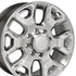 OE DG66 Wheels - Gloss Hyper Silver with Chrome Insert