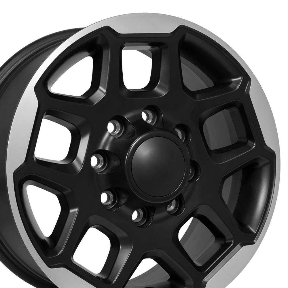 OE DG78 Wheels - Satin Black Machined