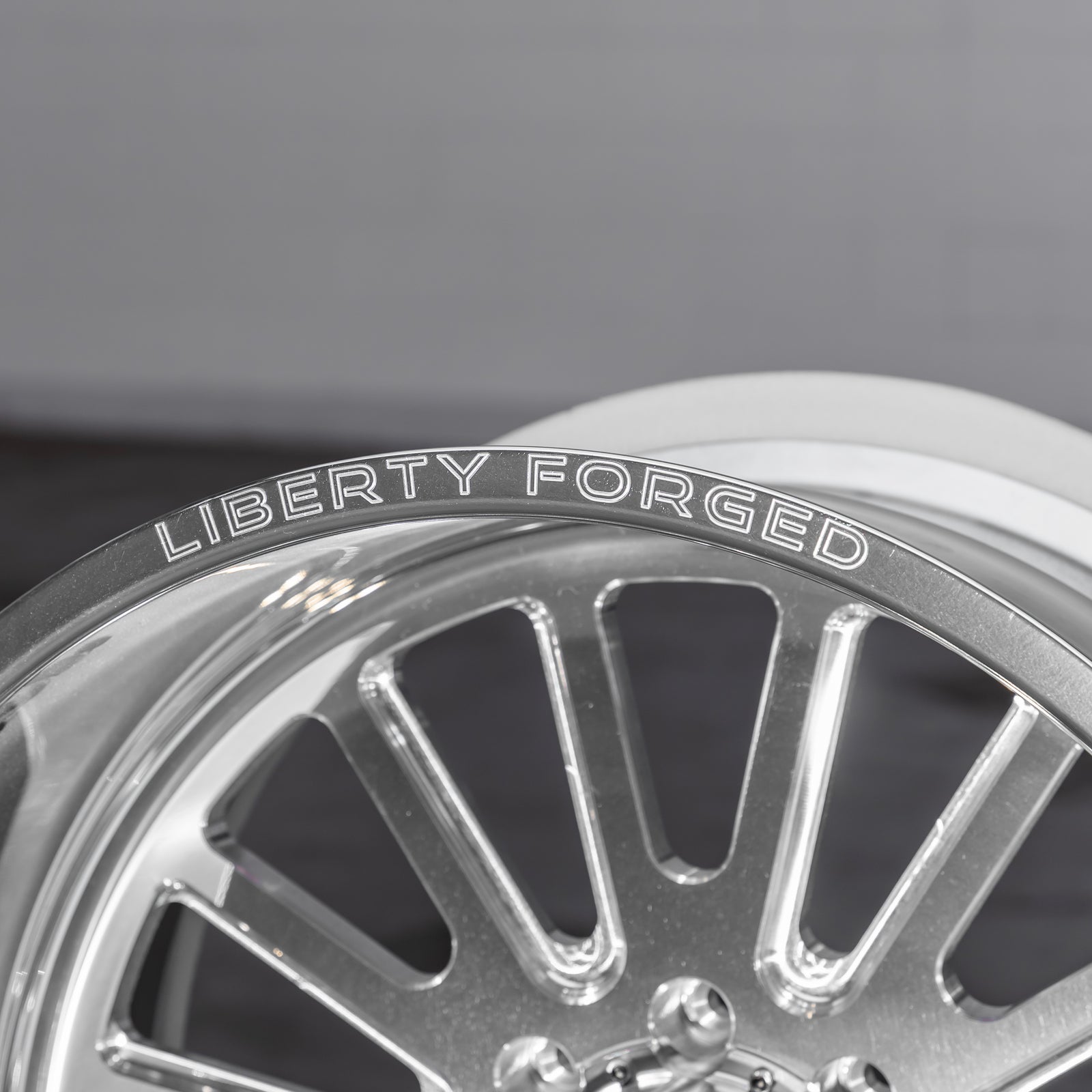 24x14 Liberty Forged LBTY09 - 8x180 Lug Pattern - Polished (Set of 4) - Legends Auto Parts