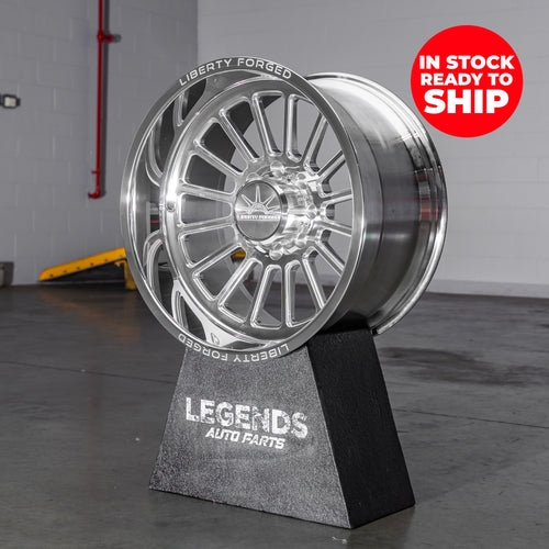 22x12 Liberty Forged LBTYC05 - 8x170 Lug Pattern - Polished (Set of 4)