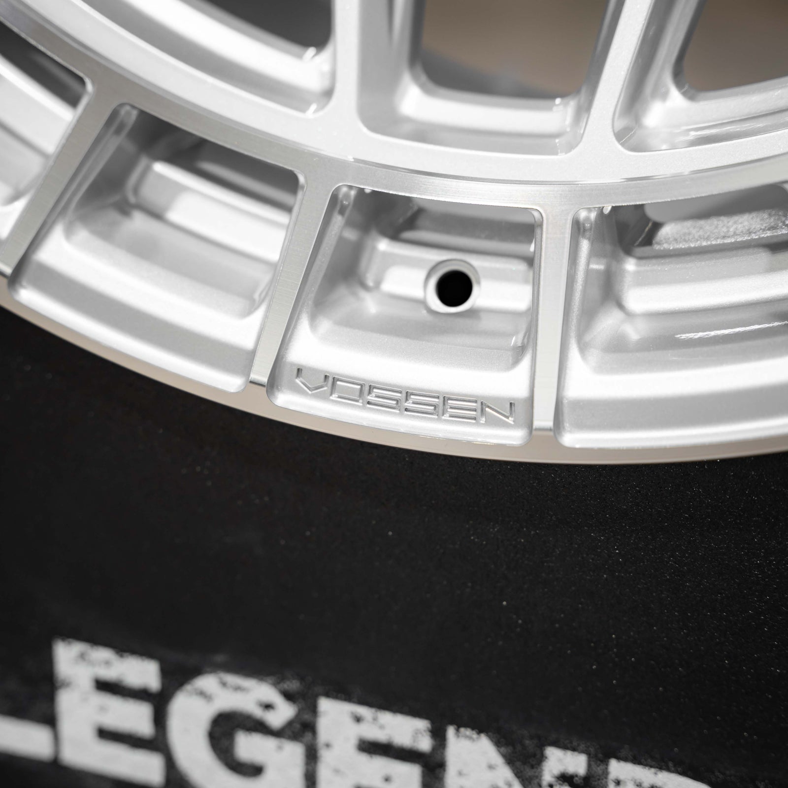 24x12 Vossen Forged HFX-1 4Y40-SP Ultra Deep Lip - 8x170 Lug Pattern - Silver Polished (Set of 4) - Legends Auto Parts