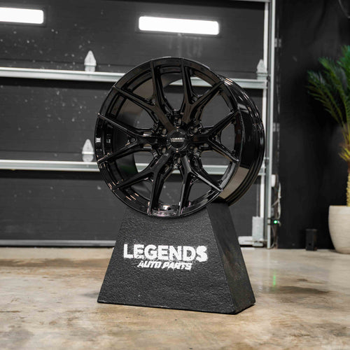 20x10 Vossen Forged HF6-4 0G07 Super Deep Lip - 6x139.7 Lug Pattern - Gloss Black (Set of 4)