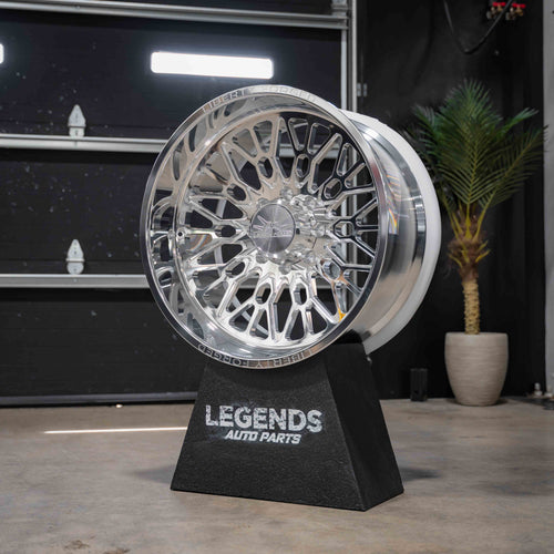 24x12 Liberty Forged LBTYC15 - 8x180 Lug Pattern - Polished (Set of 4)