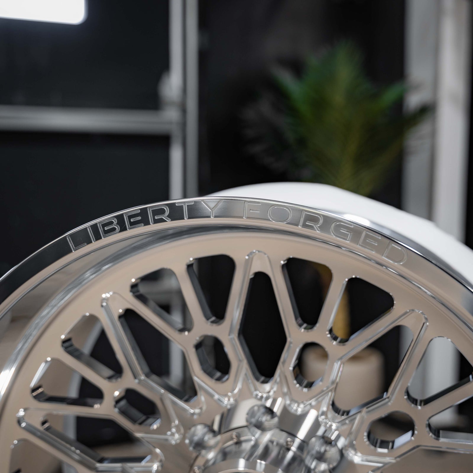 24x12 Liberty Forged LBTYC15 - 8x170 Lug Pattern - Polished (Set of 4) - Legends Auto Parts
