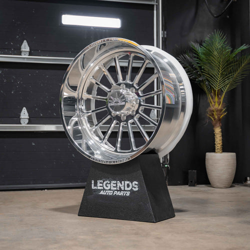 26x12 Liberty Forged LBTY05 - 8x180 Lug Pattern - Polished (Set of 4)
