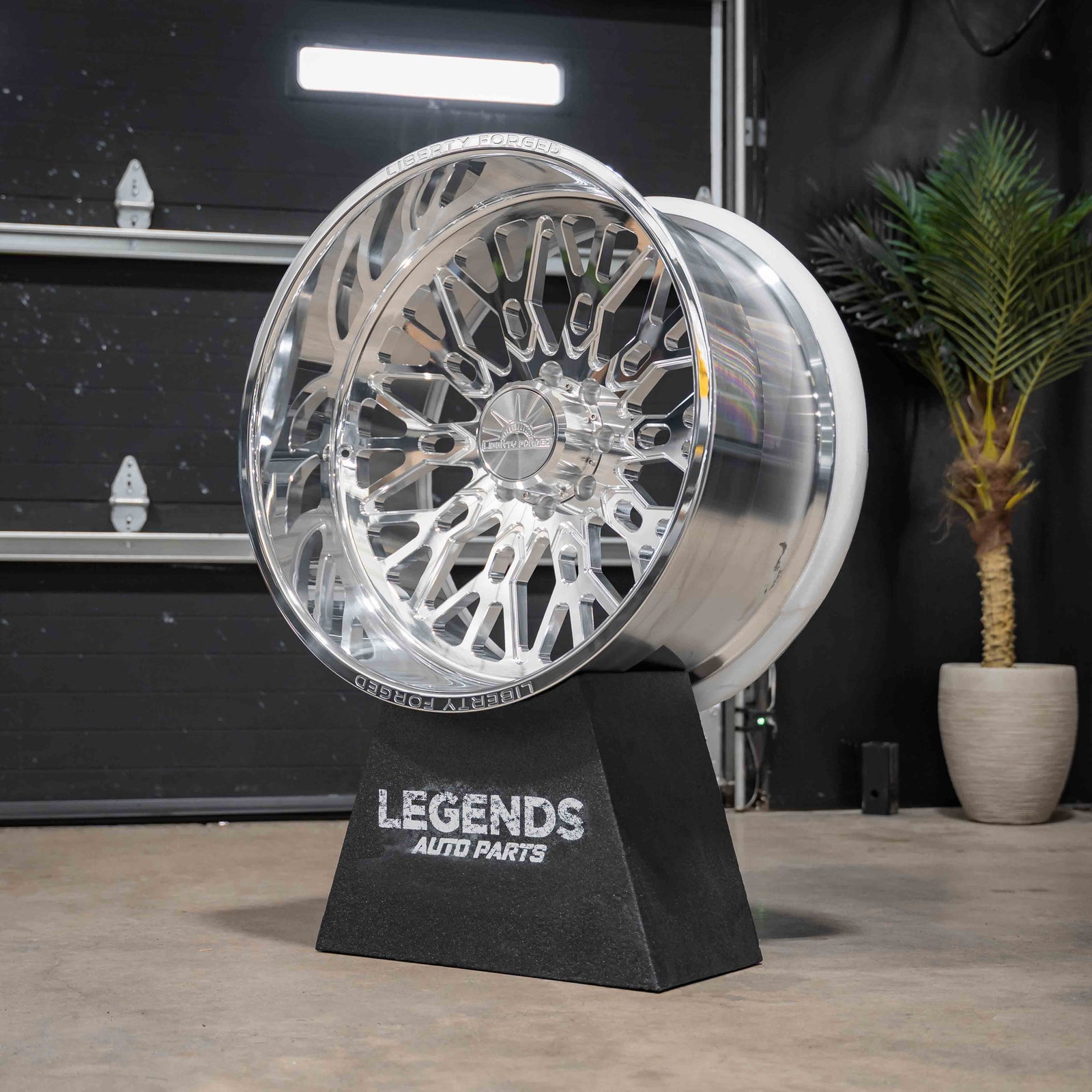 26x14 Liberty Forged LBTYC15 - 8x170 Lug Pattern - Polished (Set of 4) - Legends Auto Parts