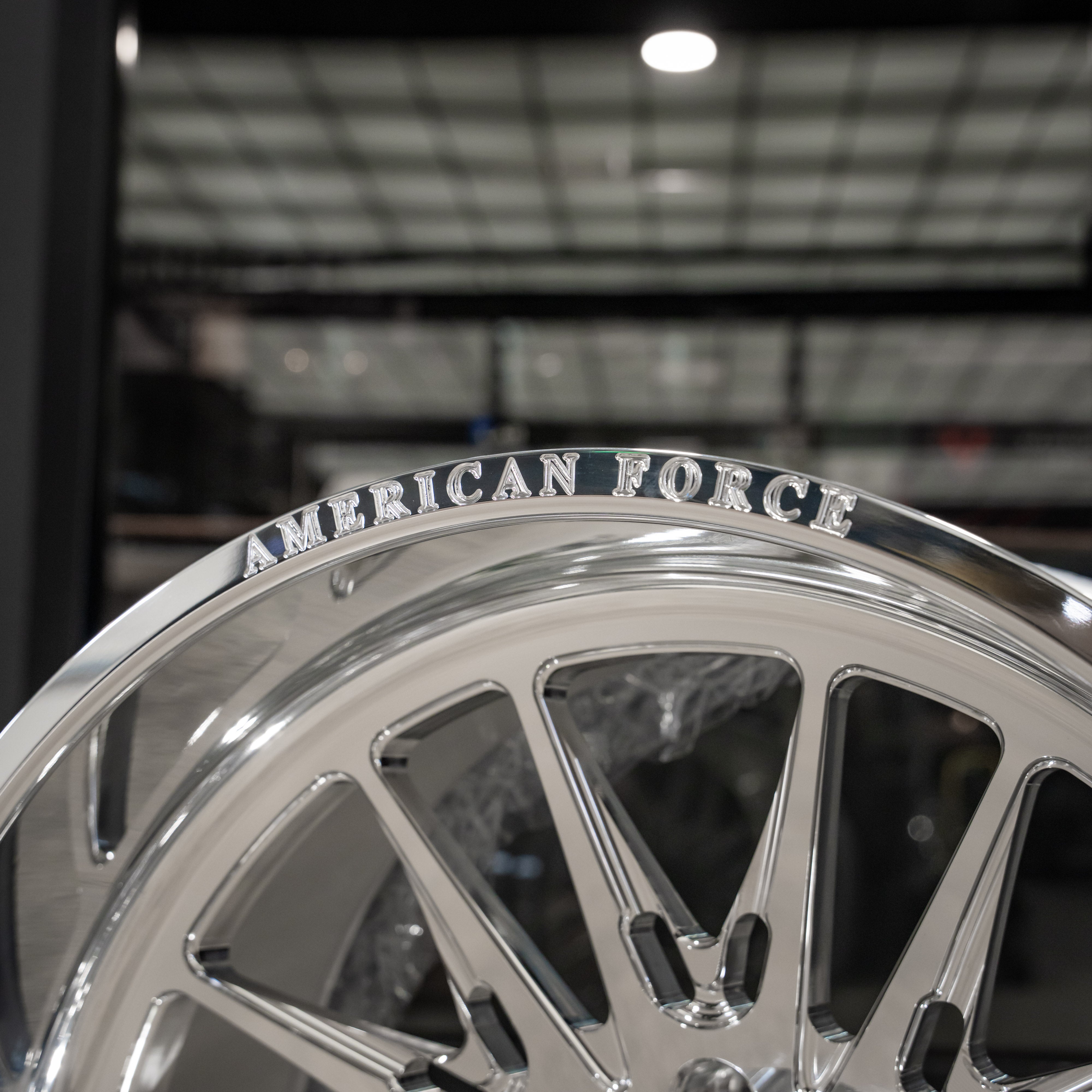24x12 American Force CKH48 Notch - 8x180 Lug Pattern - Polished (Set of 4) - Legends Auto Parts