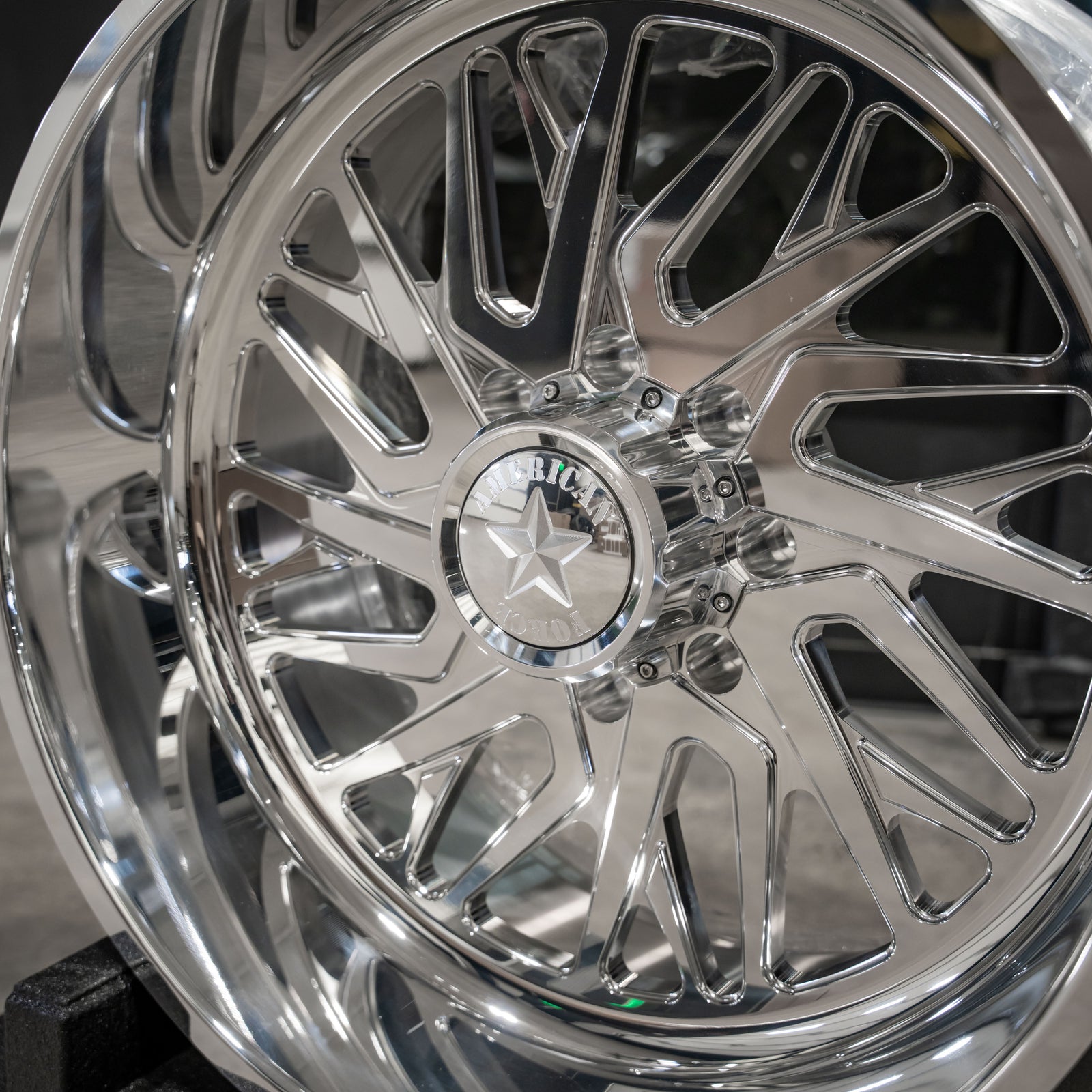 24x12 American Force H38 NOVA - 8x180 Lug Pattern - Polished (Set of 4) - Legends Auto Parts