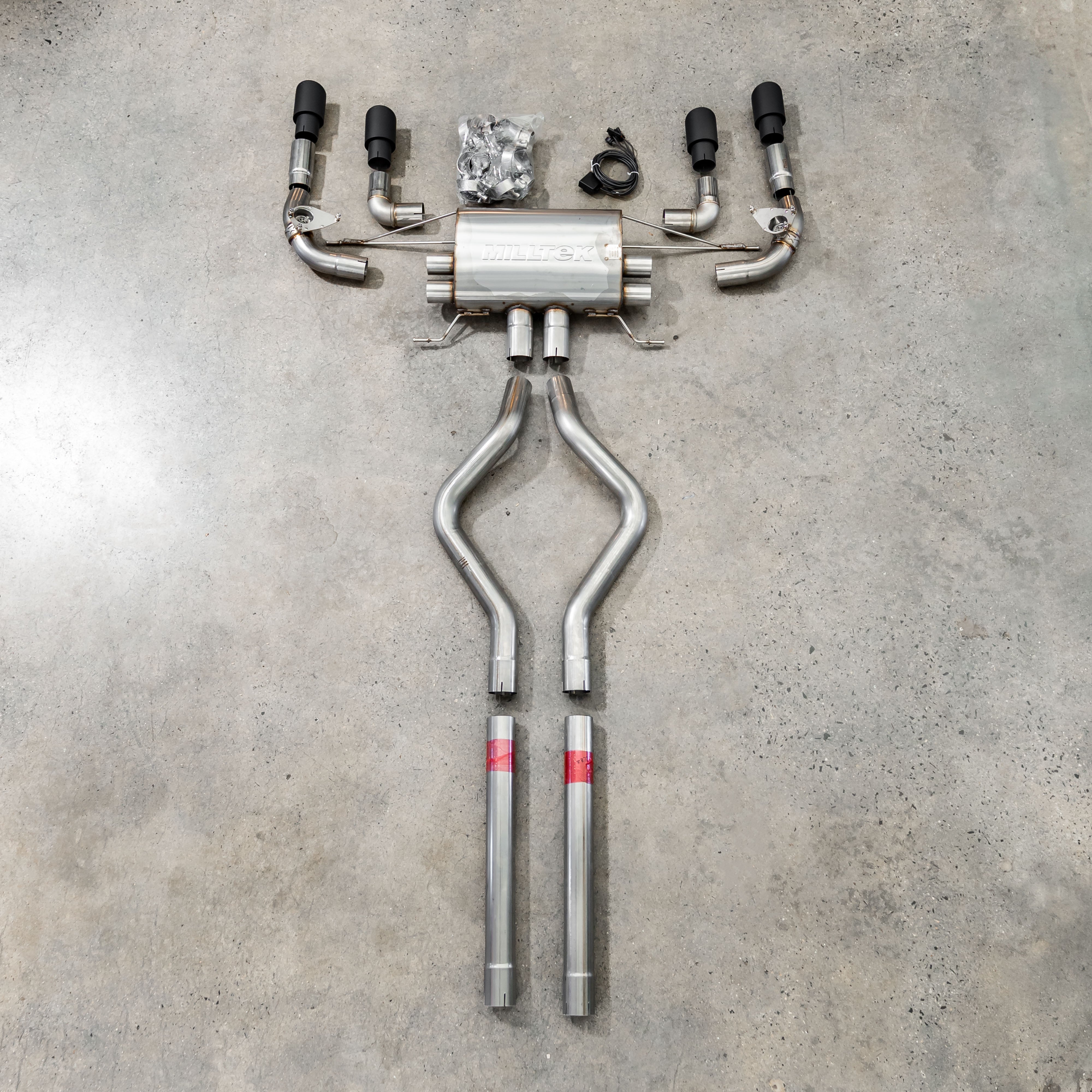 2021-2025 Land Rover Defender 5.0L Milltek Non Resonated Cat Back Exhaust - Legends Auto Parts