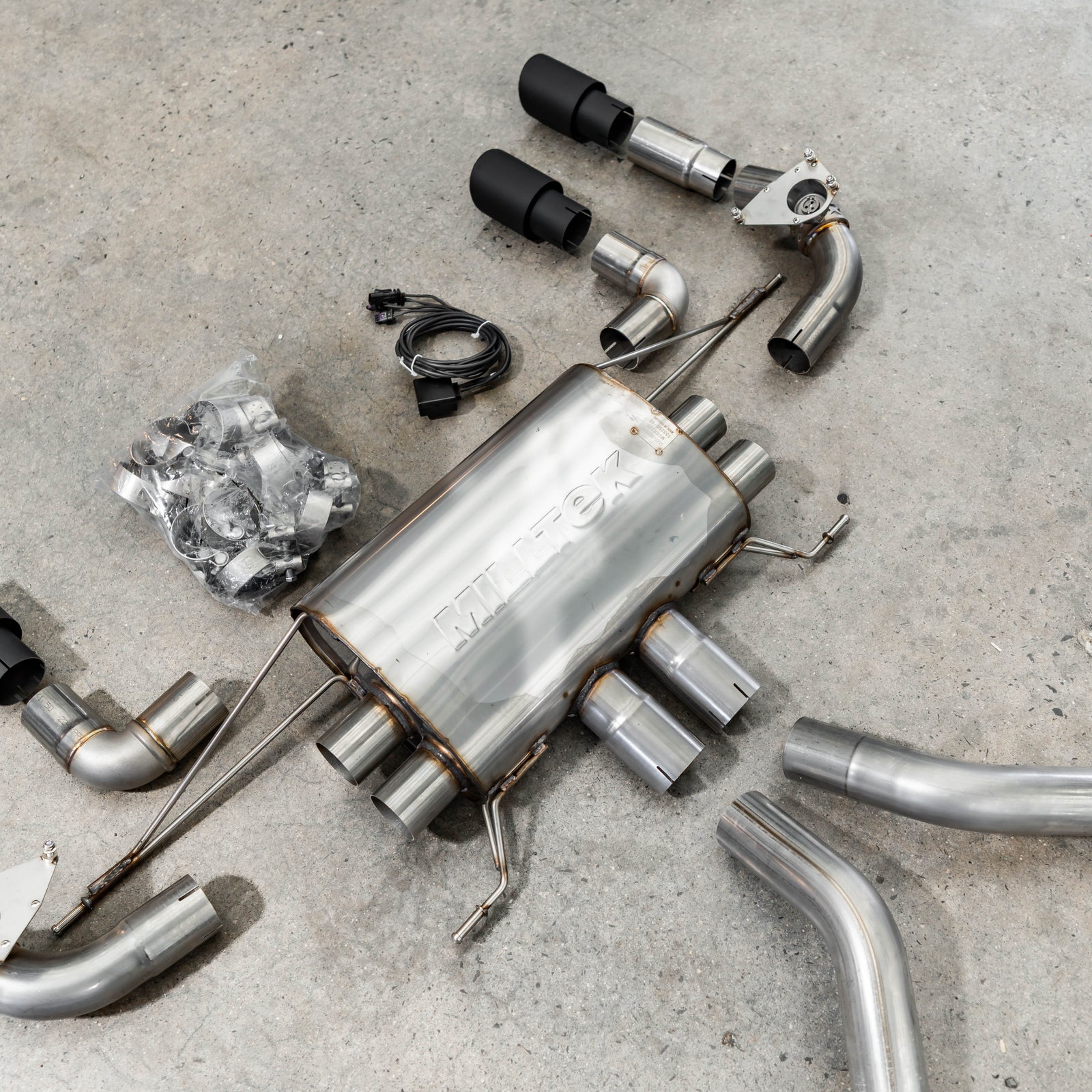 2021-2025 Land Rover Defender 5.0L Milltek Non Resonated Cat Back Exhaust - Legends Auto Parts