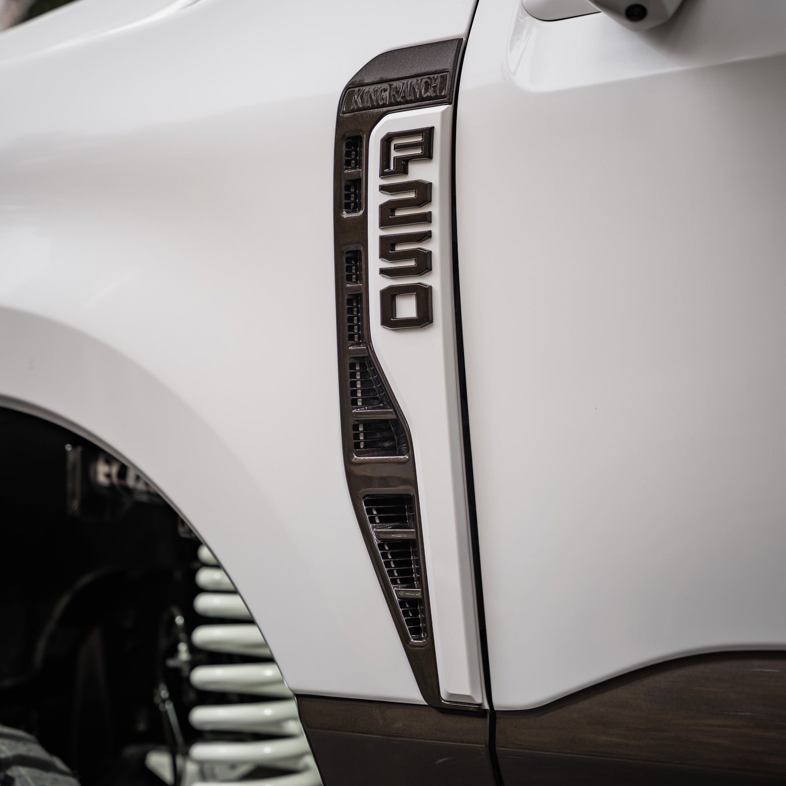 2023 - 2025 OEM Ford Super Duty F250 F350 F450 Custom Painted Fender Vent Badges