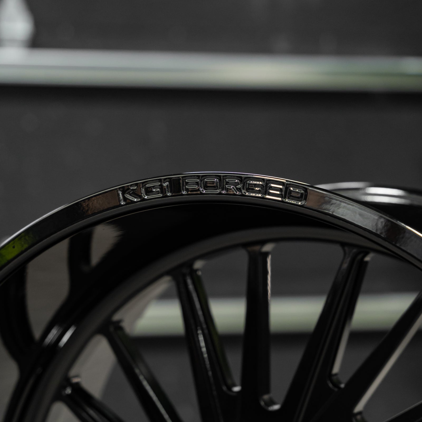 26x14 KG1 Forged Javelin - 8x170 Lug Pattern - Gloss Black (Set of 4) - Legends Auto Parts
